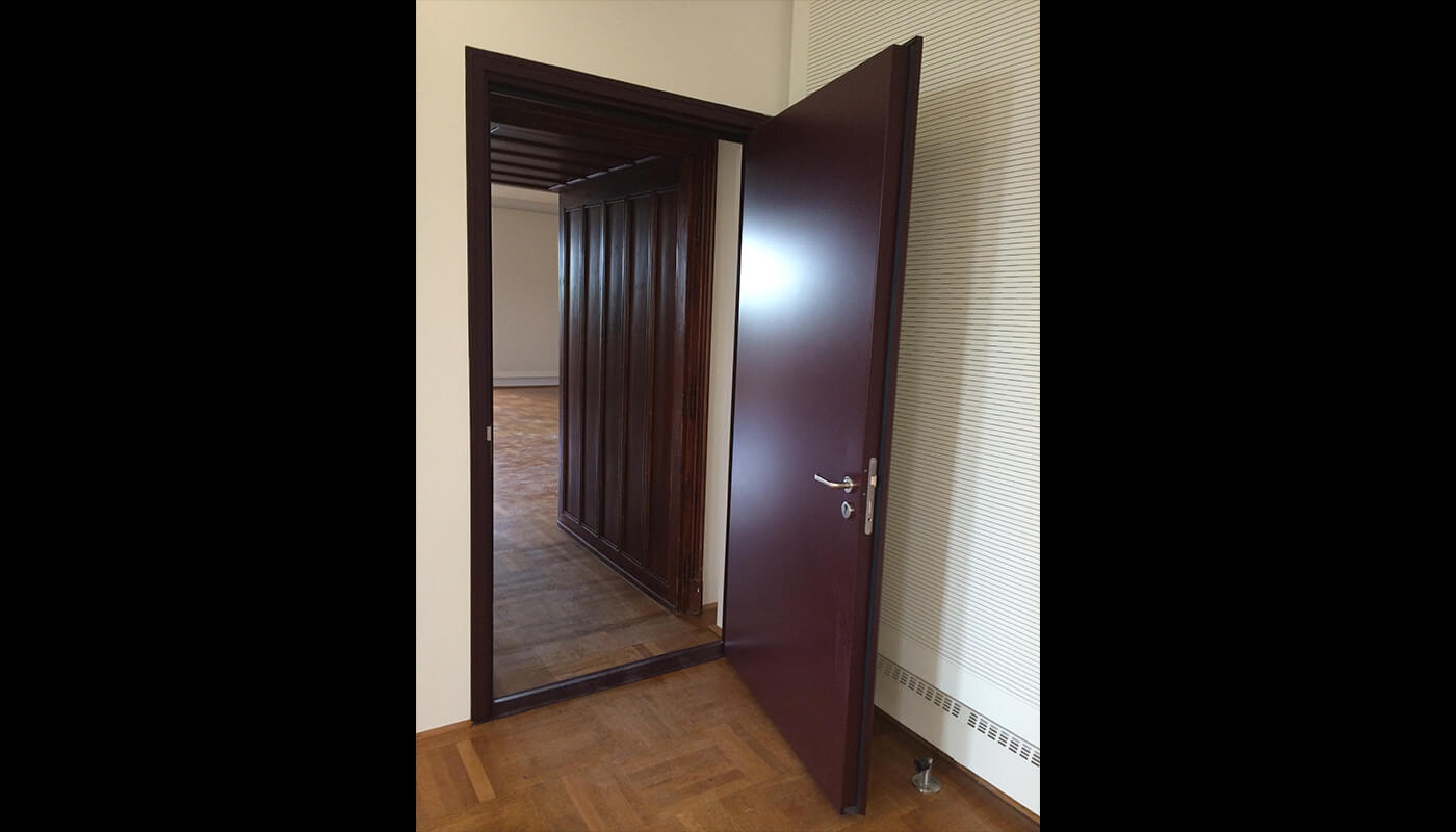 soundproof doors for renovated castle