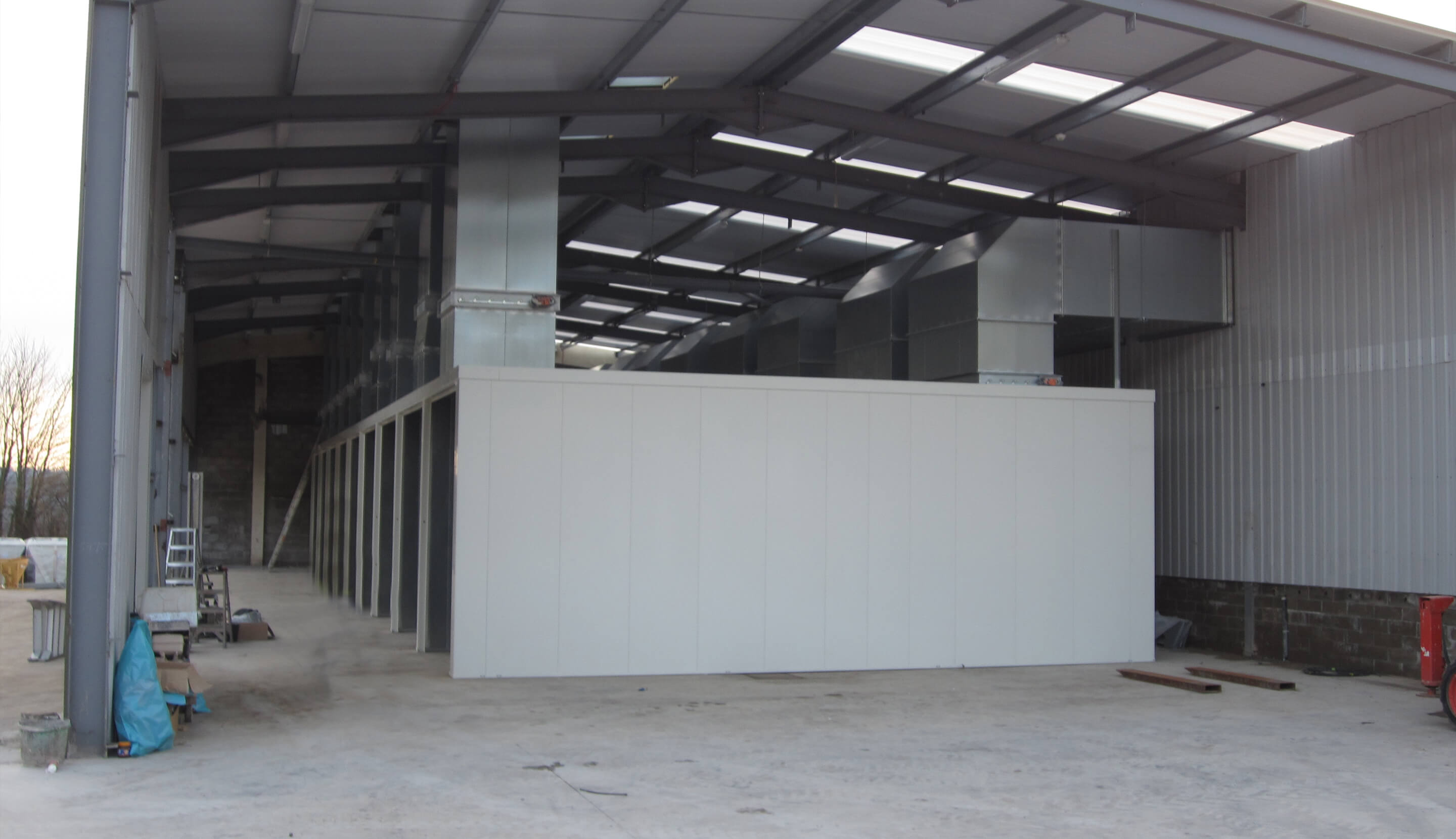 Acoustic enclosure CHP installations