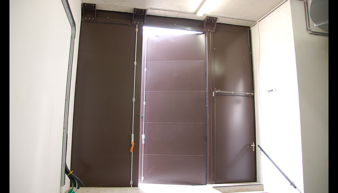 big soundproof doors