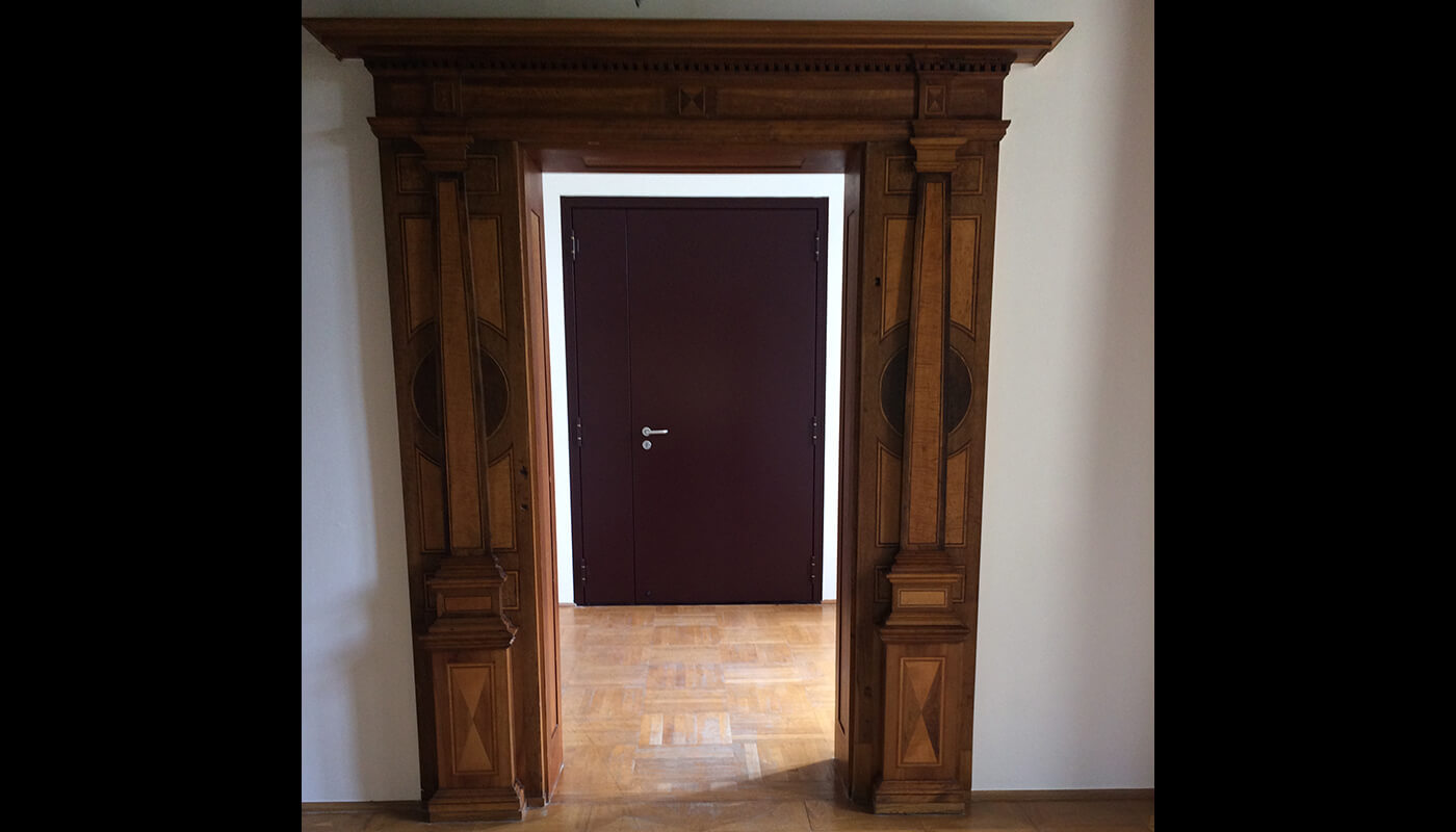 soundproof doors for renovated castle