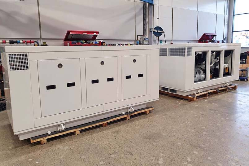 Geluidsisolerende omkasting Pon Power CAT C7.1 generator set