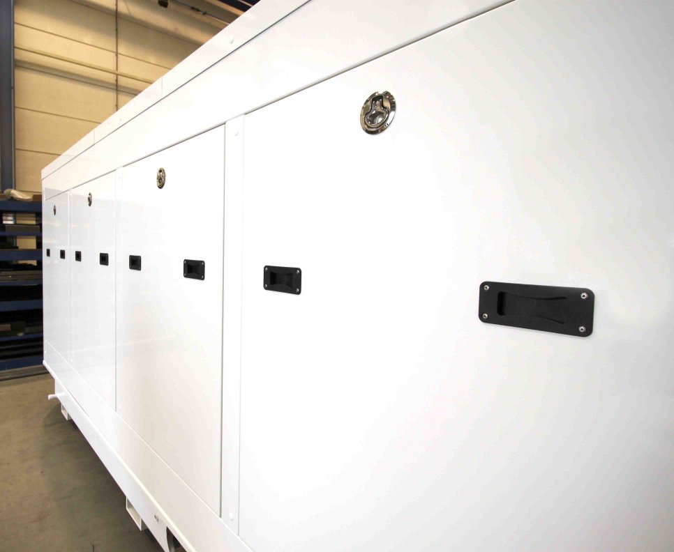 sound insulating enclosure genset mega yacht